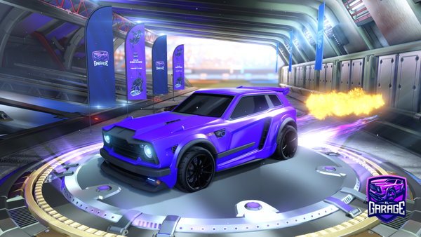 A Rocket League car design from AllianceLunasola