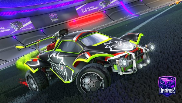 A Rocket League car design from GoRokZ_on_Switch