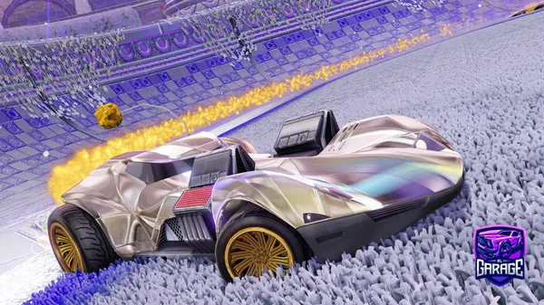 A Rocket League car design from mini-starking