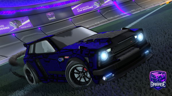 A Rocket League car design from Nagata