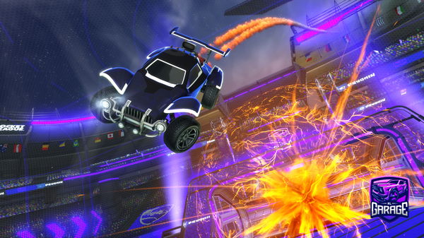 A Rocket League car design from Fixi7