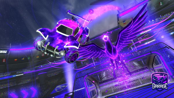 A Rocket League car design from TBGamer101