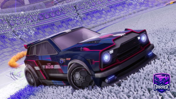 A Rocket League car design from Sx701R