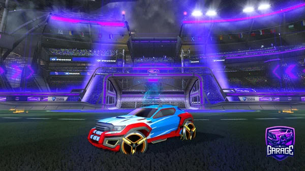 A Rocket League car design from Shooteo2313