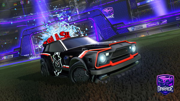 A Rocket League car design from lunix-tngx