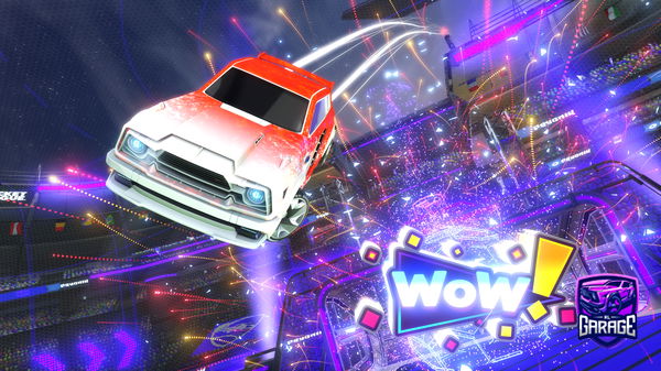 A Rocket League car design from milesdestroysyou