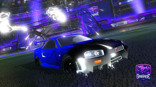 A Rocket League car design from Deleted8282828