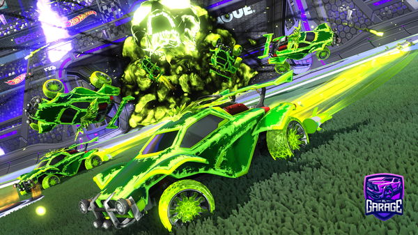 A Rocket League car design from IndigoLambo