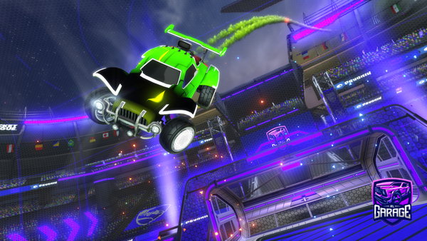 A Rocket League car design from Frankie_on_60hz