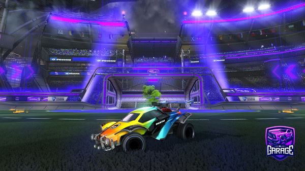 A Rocket League car design from HEADSHOTLEGEND9