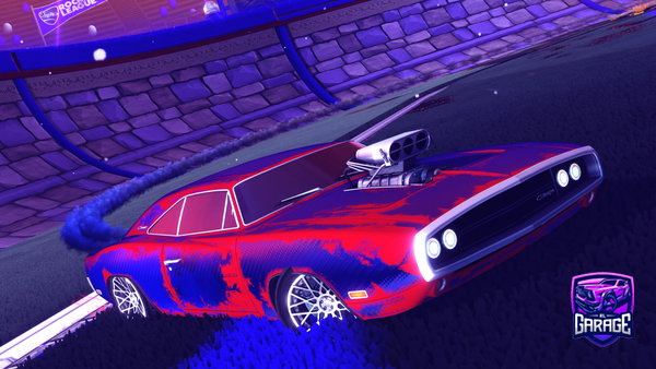 A Rocket League car design from GODViN