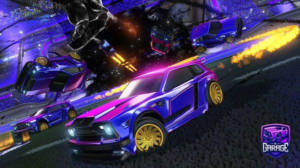 A Rocket League car design from Neptiik