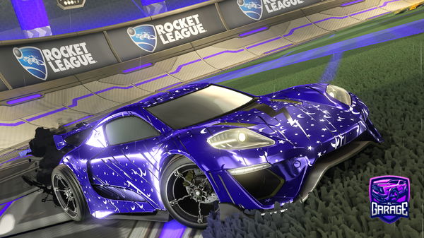 A Rocket League car design from Sleepless8