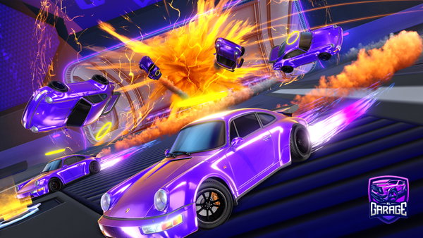 A Rocket League car design from ToastedShoes