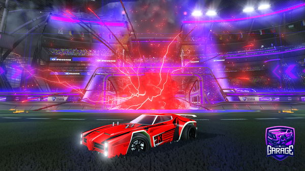 A Rocket League car design from Cyberspacerl