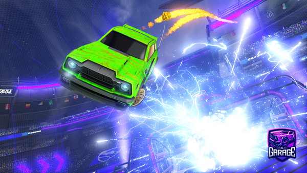 A Rocket League car design from Facu_p91