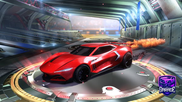 A Rocket League car design from Manugapy1597