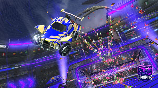 A Rocket League car design from Mdoggerrrrr