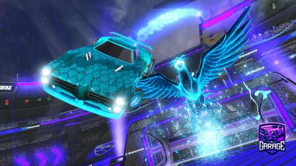 A Rocket League car design from Sticksterr