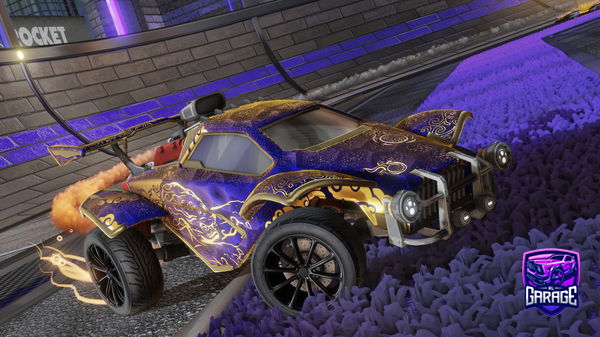 A Rocket League car design from TOXICAlfredCcccc4