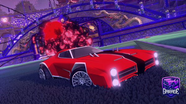 A Rocket League car design from Gu111