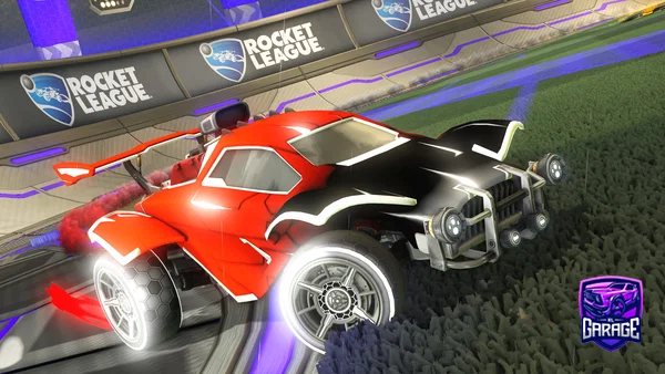 A Rocket League car design from moufas12