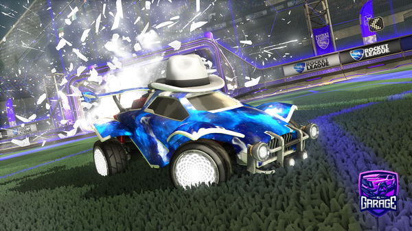 A Rocket League car design from XxspazxX9507