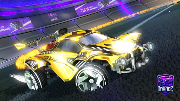A Rocket League car design from user939472984
