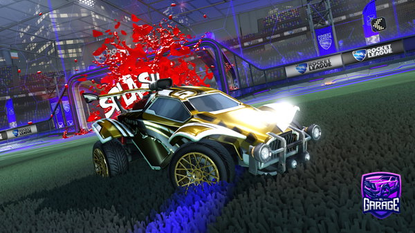 A Rocket League car design from Zippy6490