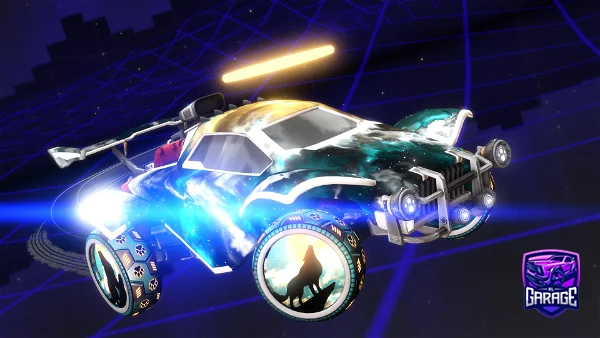 A Rocket League car design from Sickly_hobo365