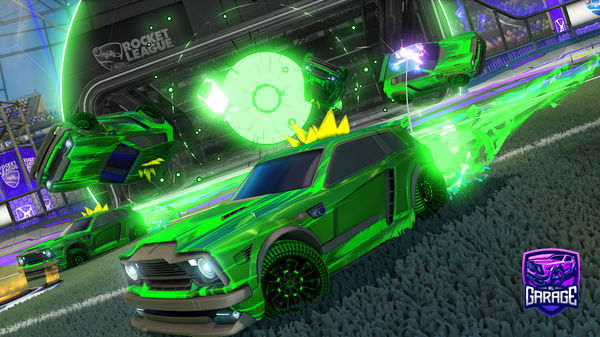 A Rocket League car design from Greenedog1171