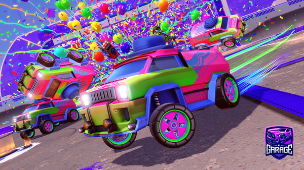 A Rocket League car design from mmarzen