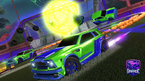 A Rocket League car design from greenie91_YT