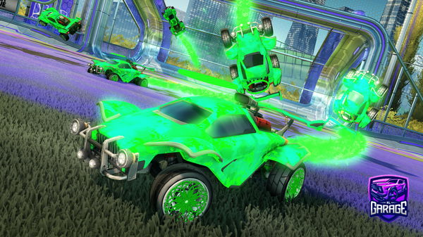 A Rocket League car design from PlexiHD_