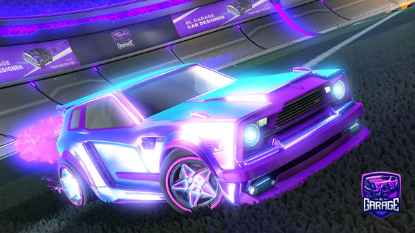 A Rocket League car design from Spectral53