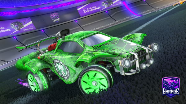 A Rocket League car design from PsnCQS_xander