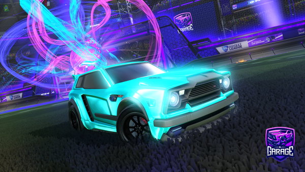A Rocket League car design from scalambo