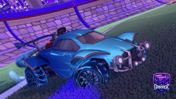 A Rocket League car design from Again_osk