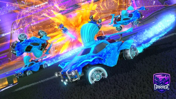 A Rocket League car design from CaueBaue