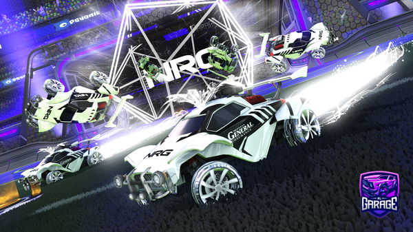 A Rocket League car design from MiraiNikki3836