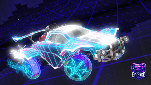 A Rocket League car design from Uchiha01