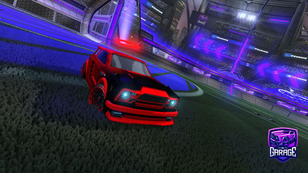 A Rocket League car design from qSupporter