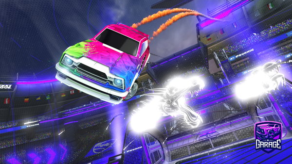 A Rocket League car design from ItzEvan26