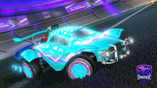 A Rocket League car design from Chikennug3ts