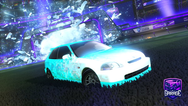 A Rocket League car design from puudega_