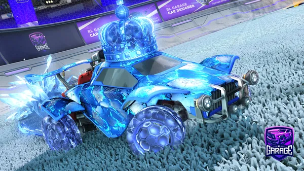 A Rocket League car design from beesechurgers