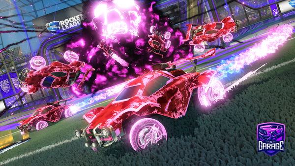 A Rocket League car design from Zr4me