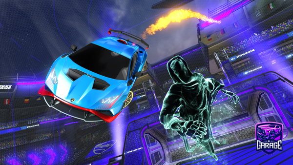 A Rocket League car design from Evrgame444