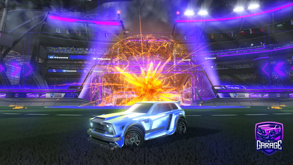 A Rocket League car design from ysldavidd