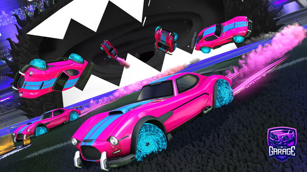 A Rocket League car design from Abhiwankenobi22